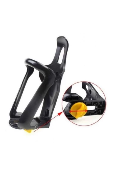 Elite Loli Bisiklet Plastik Matara, Suluk + Matara Kafesi siyah - Resim 2