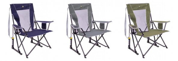 Gci Outdoor Comfort Pro Rocker™ Amortisörlü Katlanır Kamp Sandalyesi GRİ