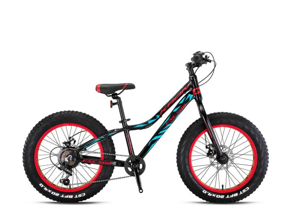Kron Fxc 500 Fat Bike MD 20" Jant 7 Vites ÇOCUK FAT BİKE BİSİKLET - Resim 2