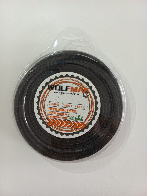 WOLFMAC 4MM TIRTIKLI MİSİNA 450GR