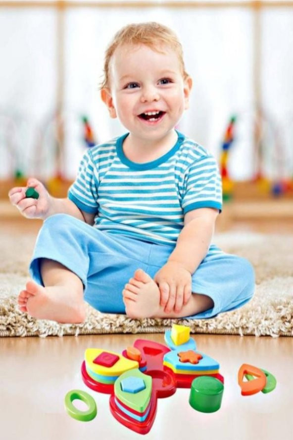 Furkan Toys Babies Eğitici Kelebek 22 Prç Zeka Geliştirici oyuncak