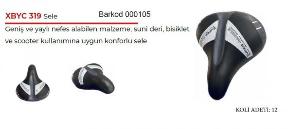 XBYC 319 Bisiklet Yaylı Geniş Deri Sele Yumuşak Ve Rahat Bisiklet Koltuğu - 7