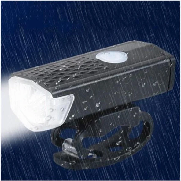 Forte GT XBYC 6131 Ön Işık 300 Lümen Usb Şarjlı Bisiklet Ön Farı - Resim 4