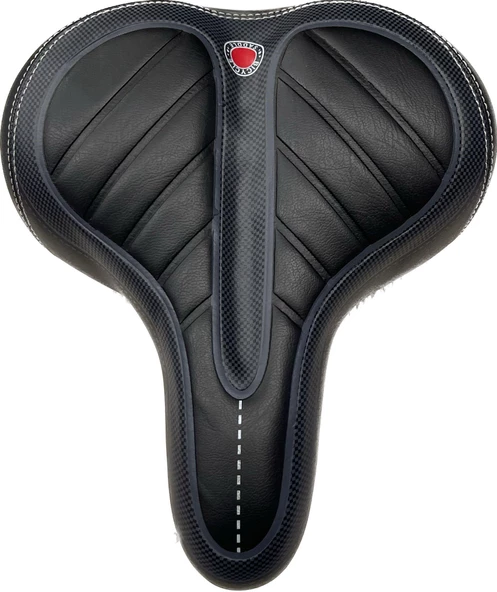 XBYC 317 Bisiklet Geniş Yaylı Deri Sele Yumuşak Ve Rahat Bisiklet Koltuğu - Resim 3