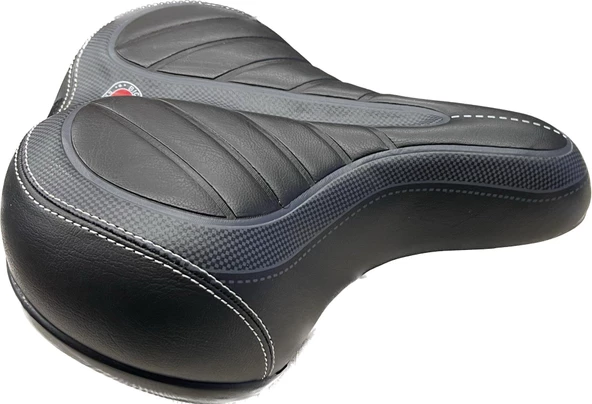 XBYC 317 Bisiklet Geniş Yaylı Deri Sele Yumuşak Ve Rahat Bisiklet Koltuğu - Resim 2