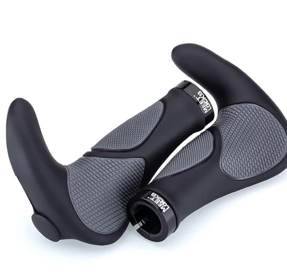 FORTE GT Bisiklet Baretli Elcik Ergonomik Barendli Elcik Siyah