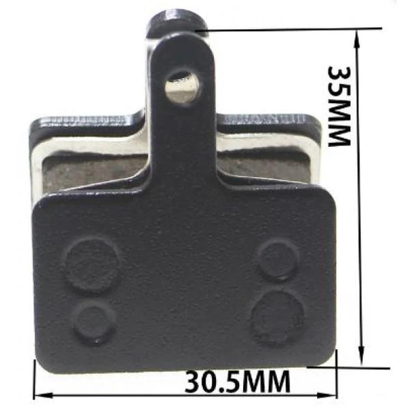 Shimano Organik Hidrolik Disk Fren Balatası B05S Bisiklet disk balatası orjinal - Resim 2