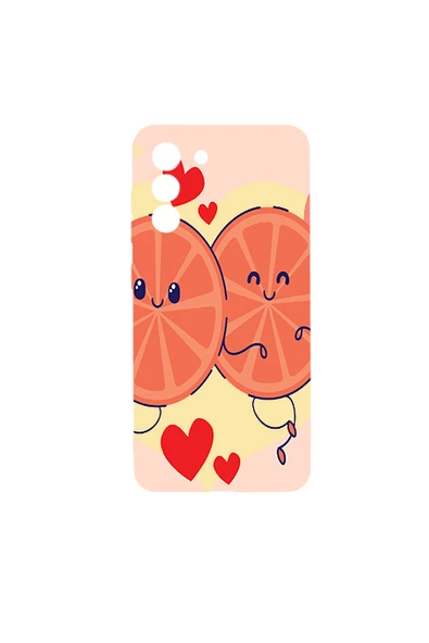 Orange Love Cases Samsung Galaxy S21 Plus