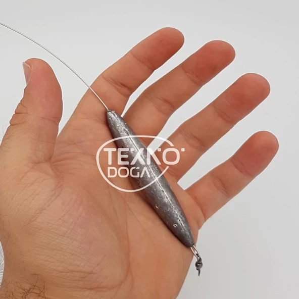 Kendo Uçan Çelik Telli Sıyırtma Olta Kurşunu - 3