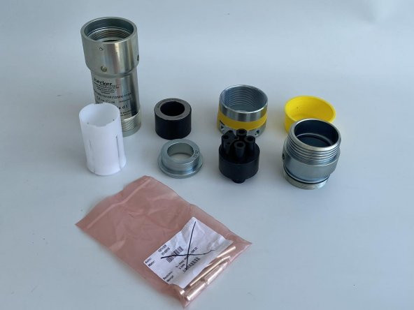 Becker Mining PCF1000-1010F Patlamaya Dayanıklı Dişi Konnektör 1250V 115A - Resim 6