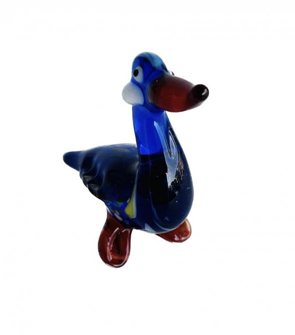El Yapımı Murano Cam Ördek Biblo A22-02 ürün görseli 1