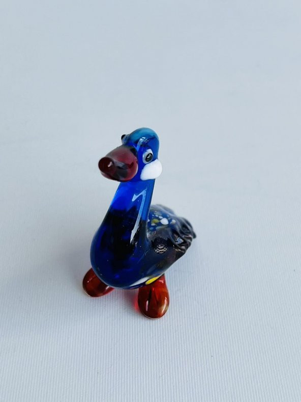 El Yapımı Murano Cam Ördek Biblo A22-02 - Resim 2
