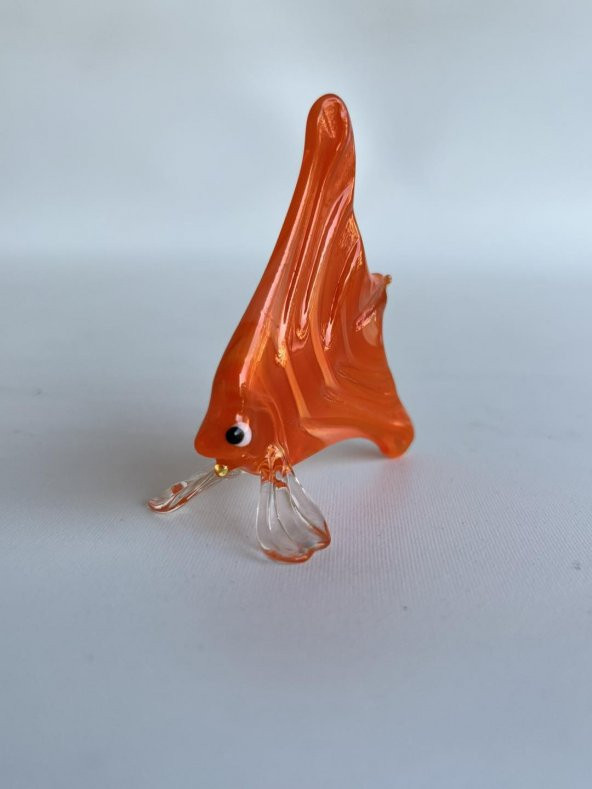 El Yapımı Murano Cam Balık Biblo A27-01 - Resim 2