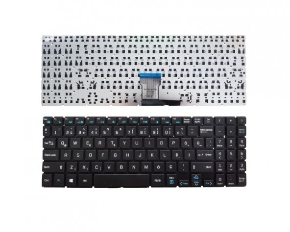 Casper Nirvana S500.1021-8D50F-G-F Notebook Klavyesi Siyah TR