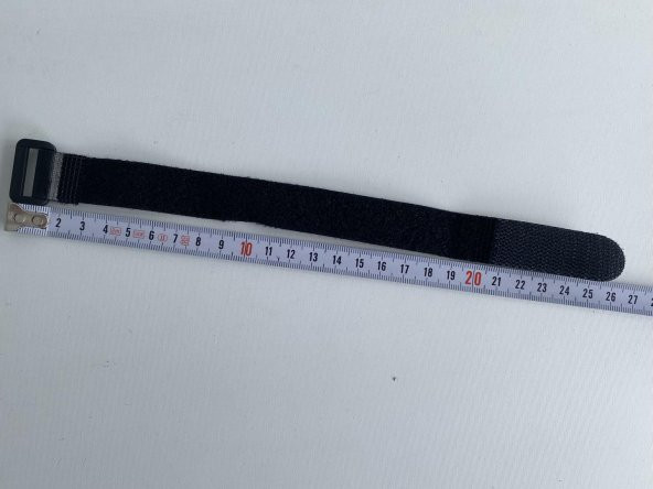Lipo Pil Tutucu Cırt Bant 20x200mm (Siyah) - 5
