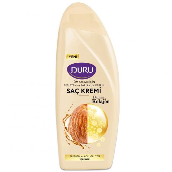 Duru Saç Kremi Kolajen-Badem 500 Ml