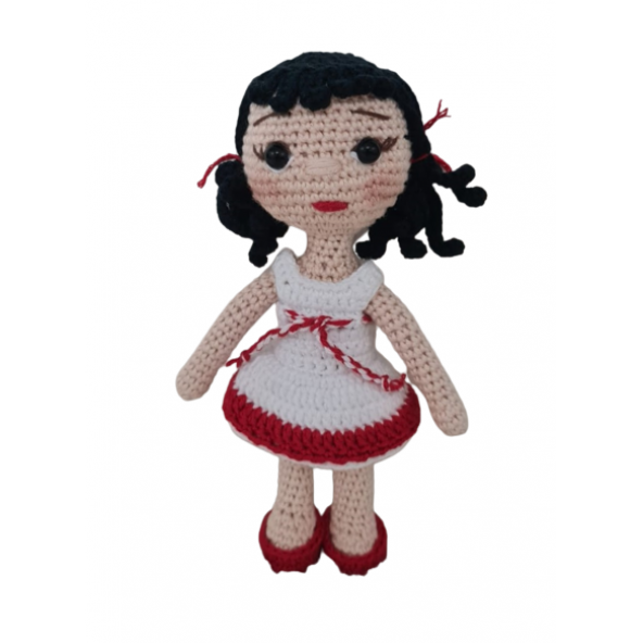 Minyatür Ada Bebek Amigurumi Organik Oyuncak - 1