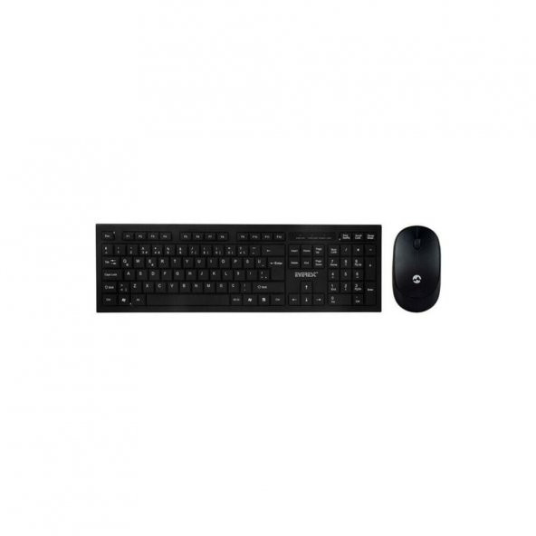 EVEREST KM-6121 KABLOSUZ KLAVYE MOUSE SET