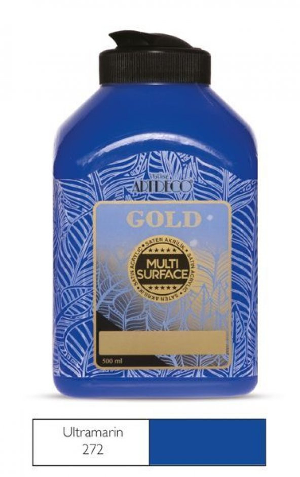 Artdeco Gold Multi Surface Akrilik Boya 500 ml. 272 ULTRAMARIN