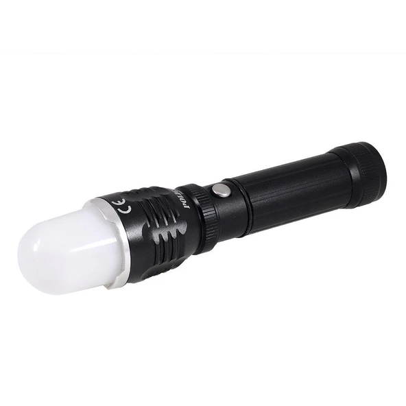 Police PS-22 CREE LED Zoom Mıknatıslı Şarjlı El Feneri - Resim 3