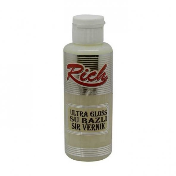 Rich Ultra Gloss Su Bazlı Sır Vernik 120 cc.