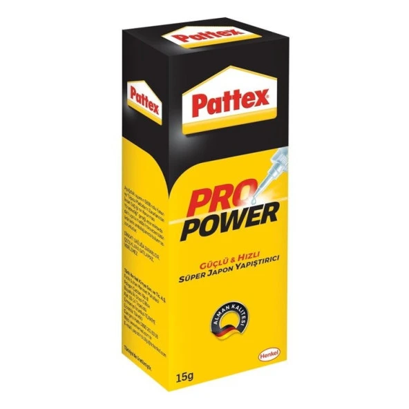 Pattex ProPower Süper Japon Yapıştırıcı 15 gr