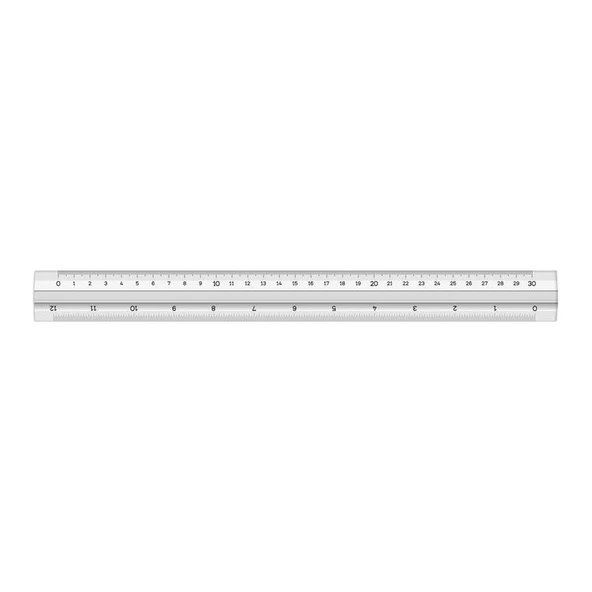 Hatas Tribldesimetre Şeffaf 30 cm / 12 inch