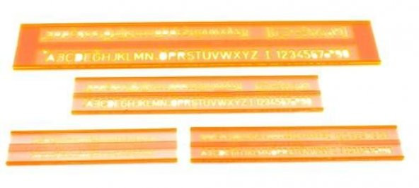 Hatas Teknik Resim Yazı Seti 3-5-7-10 mm