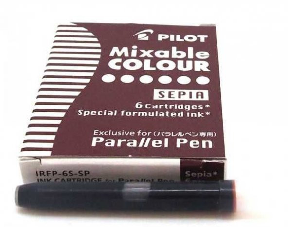 Pilot Parallel Pen Orjinal Kartuş Kahverengi 6 Adet