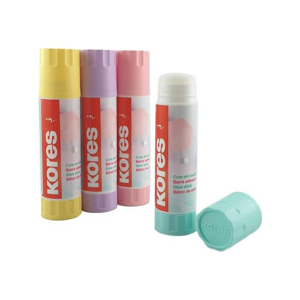 Kores Pastel Renk Stick Yapıştırıcı 20 gr 1 Adet