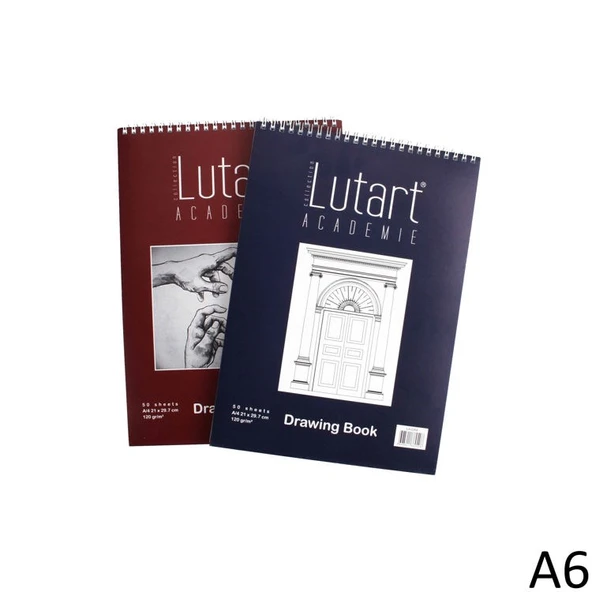 Lutart Drawing Book Eskiz Defteri A6 120 gr. 50 Sayfa