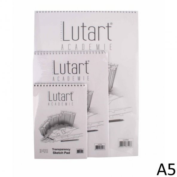 Lutart Transparency Sketch Pad Aydınger Bloğu A5 30 Sayfa ürün görseli