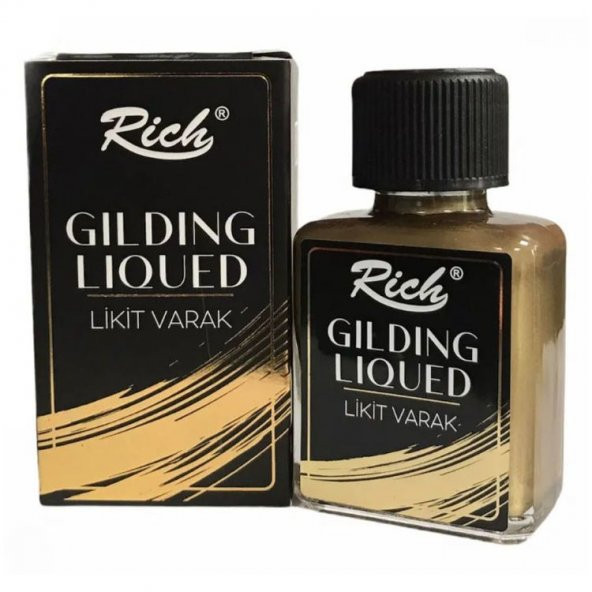 Rich Gilding Liqued Sıvı Varak 75 cc Altin