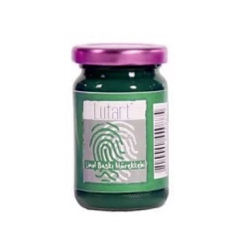 Lutart Linol Baskı Mürekkebi 100 ml. YEŞİL