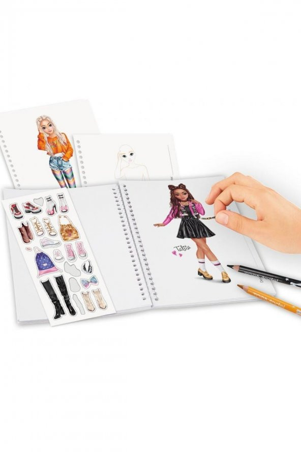 Top Model Cep Boyama Kitabı - 5