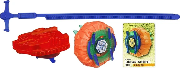 Hasbro Beyblade Beywheelz W-06 A Rampage Stomper Bull Battler - 2