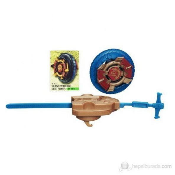 Beyblade Beywheelz Başlangıç Paketi Wheelz Slash Warrior Destroyer 7362 - 2