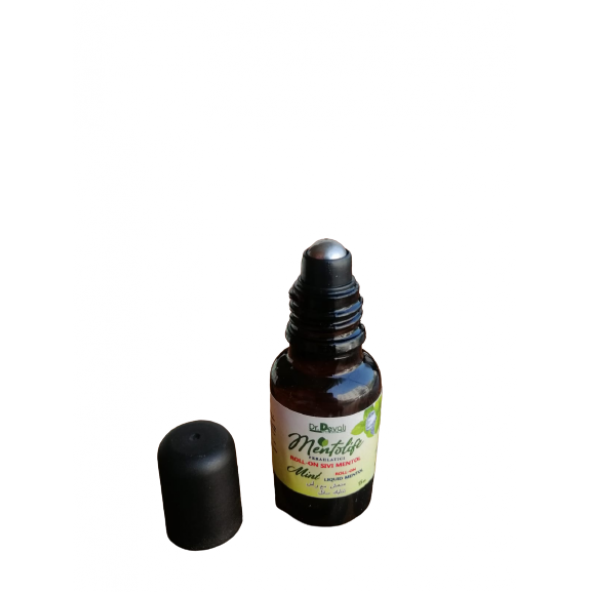 Dr.Devalı Mentolife Organik Sıvı Mentol Roll On Metal Masaj Başlıklı 15 ml (Gıdaya Uygun) - 2