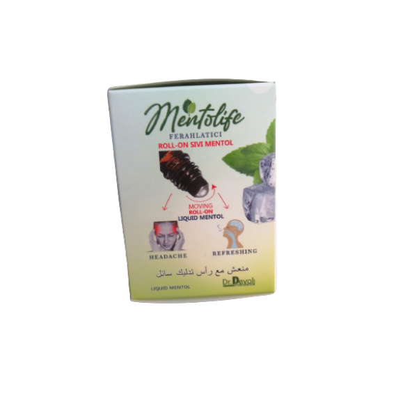 Dr.Devalı Mentolife Organik Sıvı Mentol Roll On Metal Masaj Başlıklı 15 ml (Gıdaya Uygun) - 4