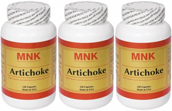Mnk Artichoke 3x120 Kapsül Enginar Yaprağı Ekstresi - 1
