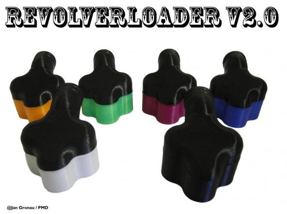 Revolverloader V2 - Paintball Hopper Plastik Aparat