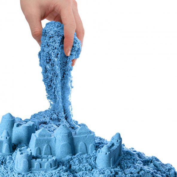 Art Craft Aksesuarlı Kinetik Oyun Kumu 1000 gr MAVİ - 2