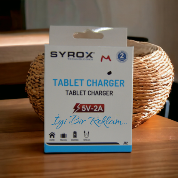 Syrox Micro 5V 2A Tablet Şarjı