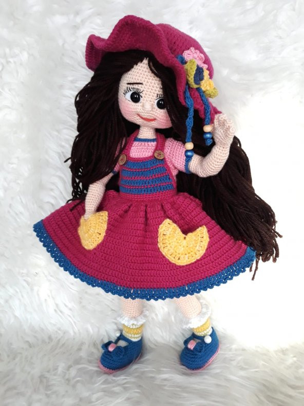 Harika Bebek Amigurumi Organik Oyuncak