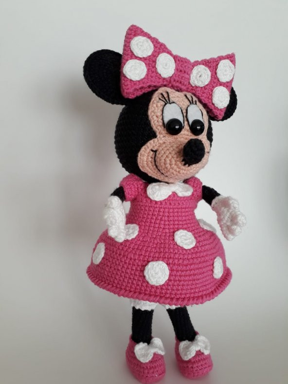 Mickey Minnie Mouse Amigurumi Organik Oyuncak
