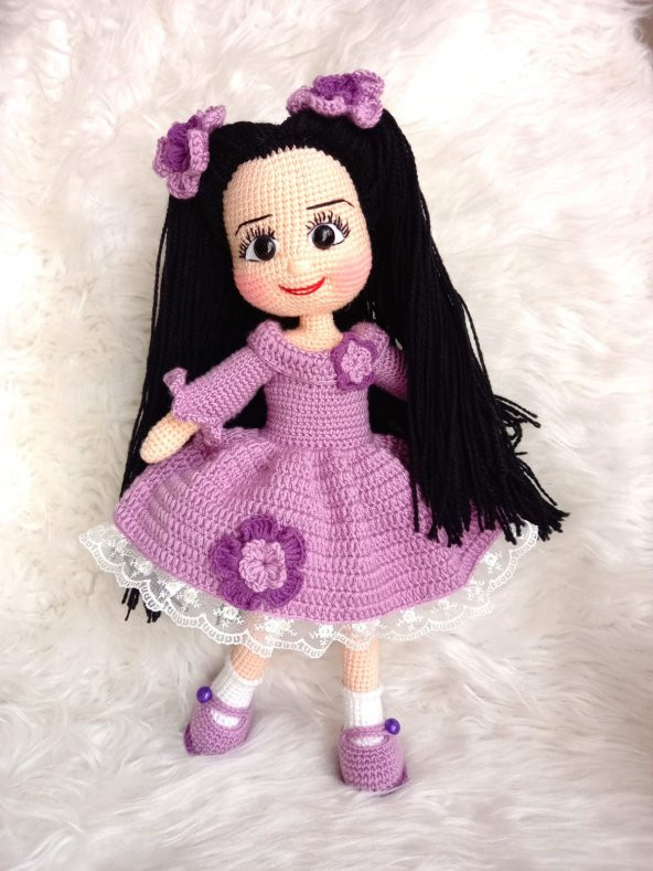 Ahuela Bebek Amigurumi Organik Oyuncak - 1