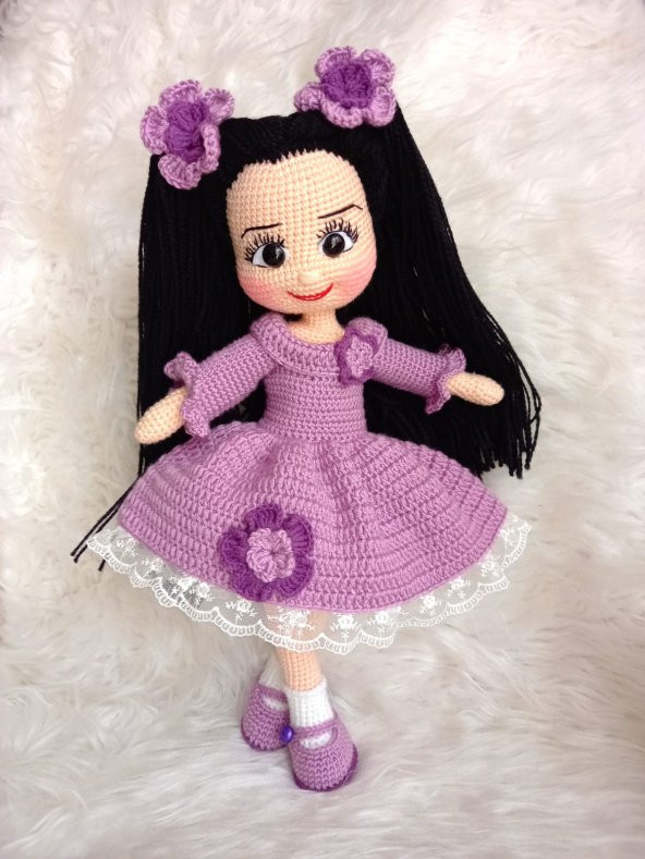 Ahuela Bebek Amigurumi Organik Oyuncak - 2