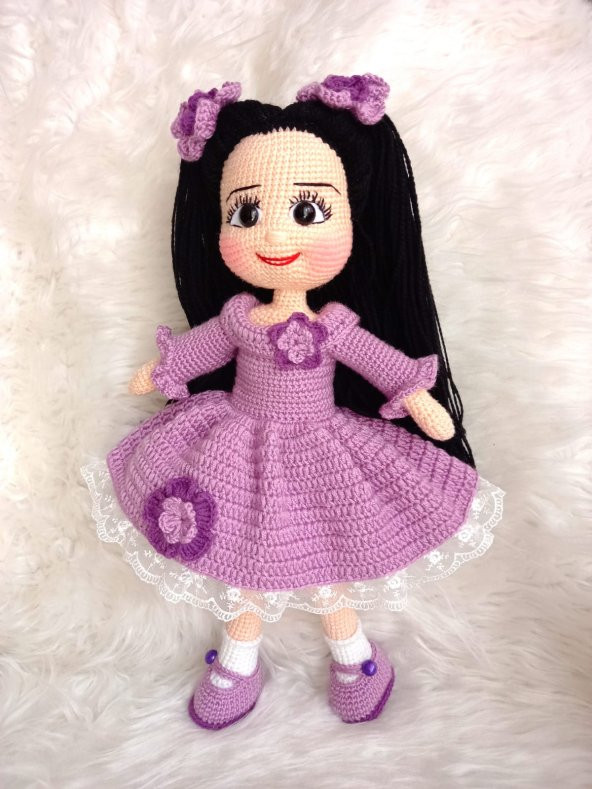 Ahuela Bebek Amigurumi Organik Oyuncak - 4