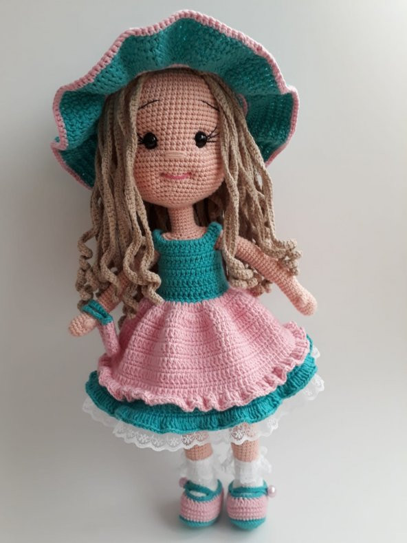 Melek Bebek Amigurumi Organik Oyuncak - 2