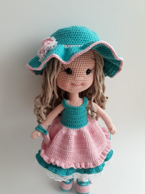 Melek Bebek Amigurumi Organik Oyuncak - 3